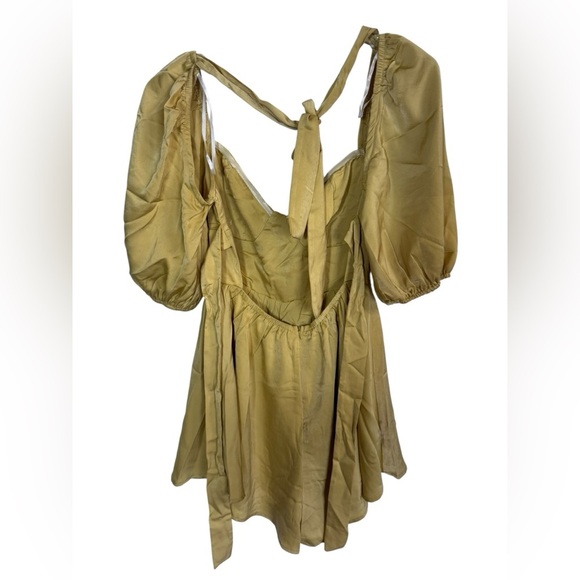 PETAL & PUP BILLIE ROMPER - HONEYSUCKLE YELLOW SIZE 8 B1977 - Picture 5 of 7